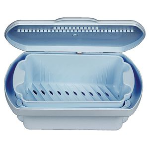 bandeja de esterilización para instrumental dental / perforada