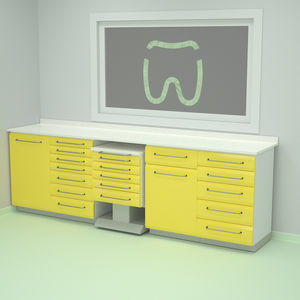 mesa de laboratorio para odontología