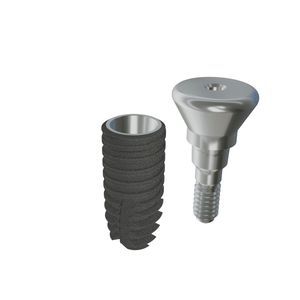 implante dental cilíndrico