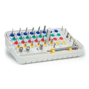kit de instrumentos para implantología dental