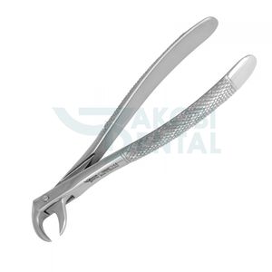 fórceps de extracción dental para molares inferiores