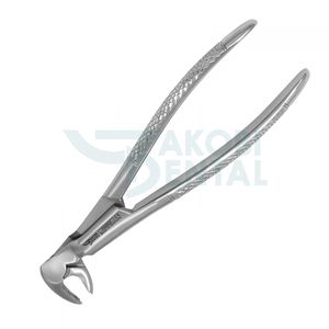 fórceps de extracción dental para molares inferiores