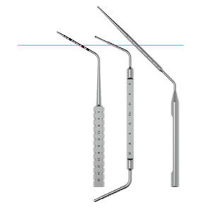 sonda de profundidad de implantes de implantología dental