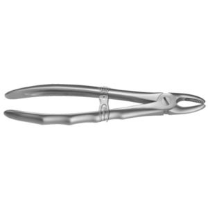 fórceps de extracción dental para premolares