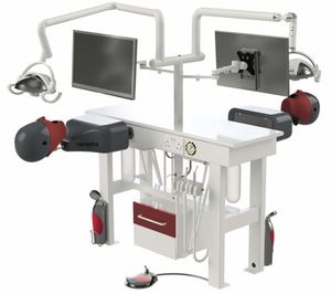 simulador para cuidados dentales