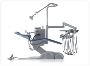 unidad de tratamiento dental con sillón