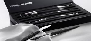 kit de instrumentos para prótesis dentales