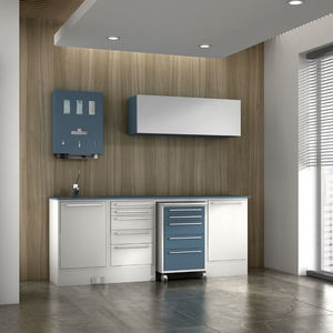 conjunto de muebles para instrumental dental