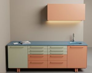 conjunto de muebles de suministros