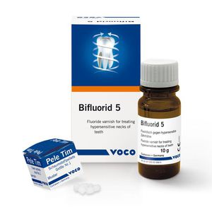 material dental de barniz con fluoruro