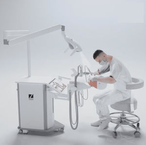 simulador de proyección de vídeos de formación odontológica