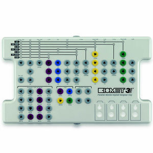 kit de instrumentos para implantología dental