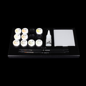 material dental precoloreado