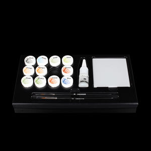 material dental precoloreado