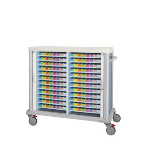 carro de dispensación de medicamentos