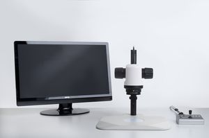 cámara de vídeo para microscopio de laboratorio