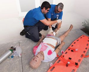 simulador de paciente de respiración 1