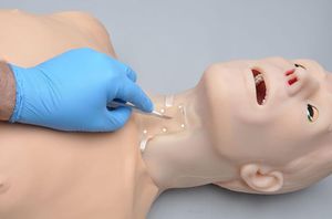 simulador de intubación