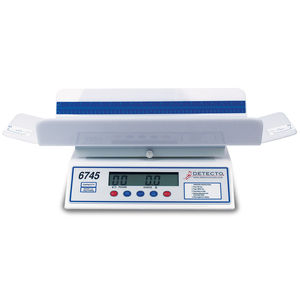 pesabebés electrónicos / con pantalla LCD / de mesa