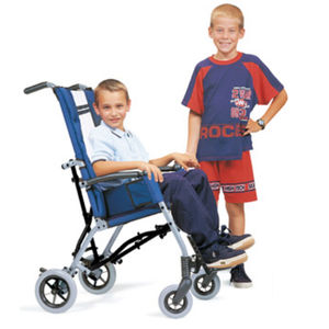 silla de traslado de pacientes de exterior / plegable / pediátrica