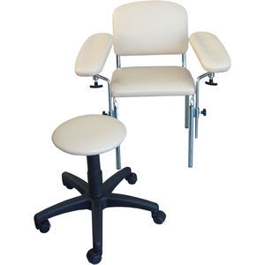 sillón para extracción de sangre manual