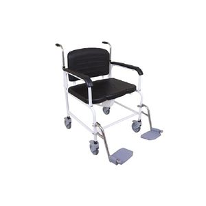 silla de ducha con orinal