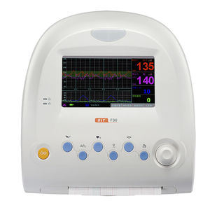 monitor fetal gemelar / con monitorización de la madre