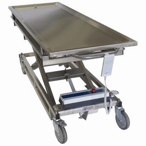 carro para traslado de cadáveres de manipulación