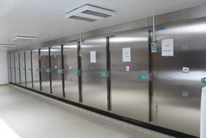 cámara mortuoria frigorífica para camillas mortuorias 1