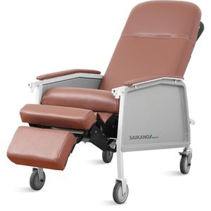sillón para extracción de sangre de flebotomía