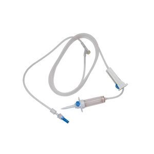 set de perfusión con conector en Y