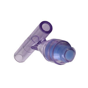 conector para perfusión con componentes sin látex