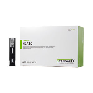 prueba rápida HbA1c / de diabetes / de sangre total / por fluorescencia