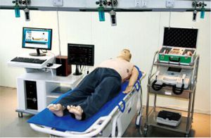 simulador de paciente para cuidados de urgencias