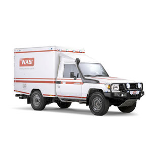 ambulancia con cuerpo modular independiente