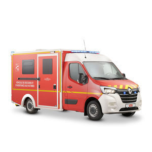 ambulancia con cuerpo modular independiente