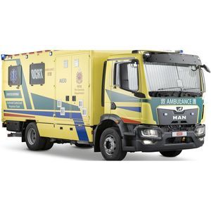 ambulancia para riesgos infecciosos