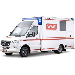 ambulancia con cuerpo modular independiente