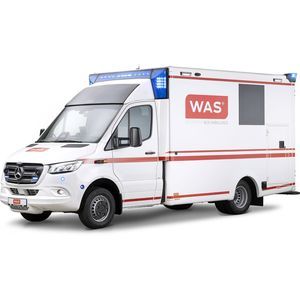 ambulancia con cuerpo modular independiente