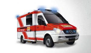 ambulancia con cuerpo modular independiente