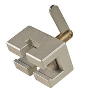 fijador para mesa de operaciones de acero inoxidable