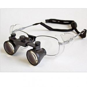 lupa quirúrgica con montura de gafas