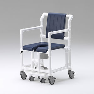 silla de ducha con reposabrazos