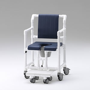 silla de ducha con reposabrazos