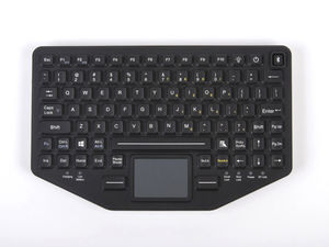 teclado médico con alfombrilla táctil 1