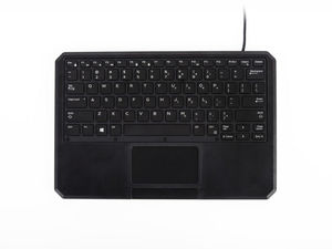 teclado médico con alfombrilla táctil 1