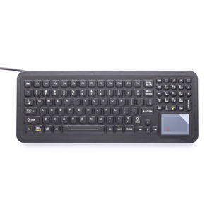 teclado médico con alfombrilla táctil 1