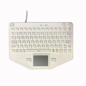 teclado médico con alfombrilla táctil 1