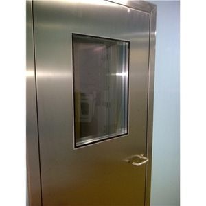 puerta de protección radiológica