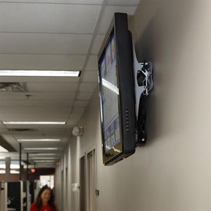 brazo para monitor de pared